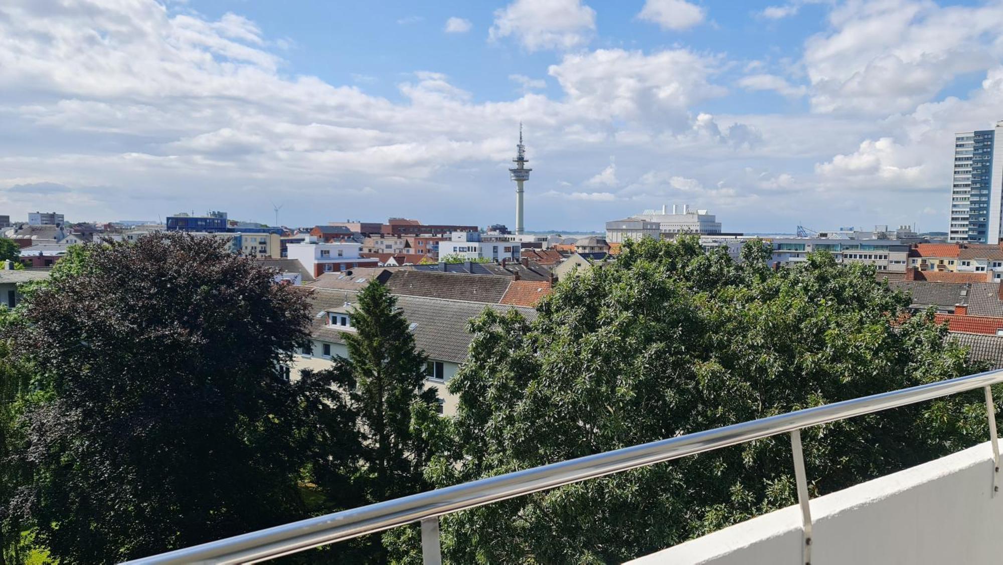 Deichliebe 1 - Traumhafter Ausblick, Eigene Garage & Kontaktloser Check-In - Komfort Pur!!! Бремергафен Екстер'єр фото
